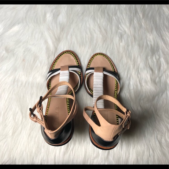 L.A.M.B.”Oracle Leather Dress Open-Toe Block Heel/Sandal,Size-8.5 - Picture 11 of 12